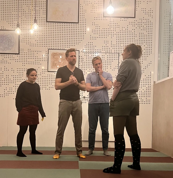 des participants apprennent à dire non