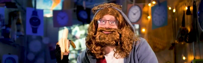 Thomas Haddad en acteur face caméra lors d&#39;une web-série et vlog